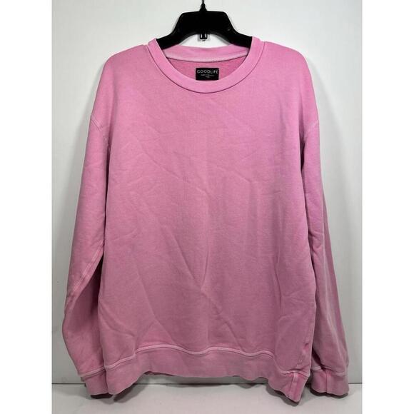 Tops - Goodlife Women’s Crewneck Sweatshirt Pink Sz Large Made In USA